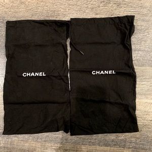 Chanel dust bag x 2